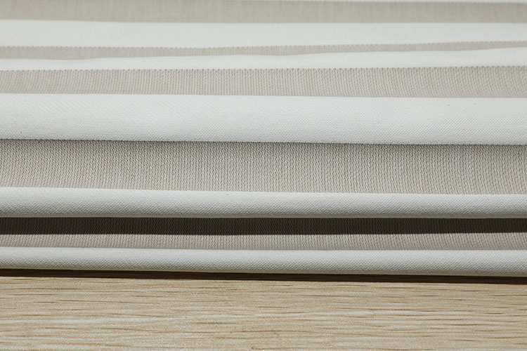 Cotton yarn-dyed horizontal stripe cloth